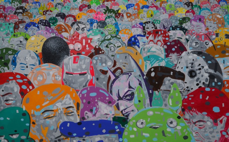 16. untitled(in the club) acrylic on canvas 162x260cm 2020.jpg