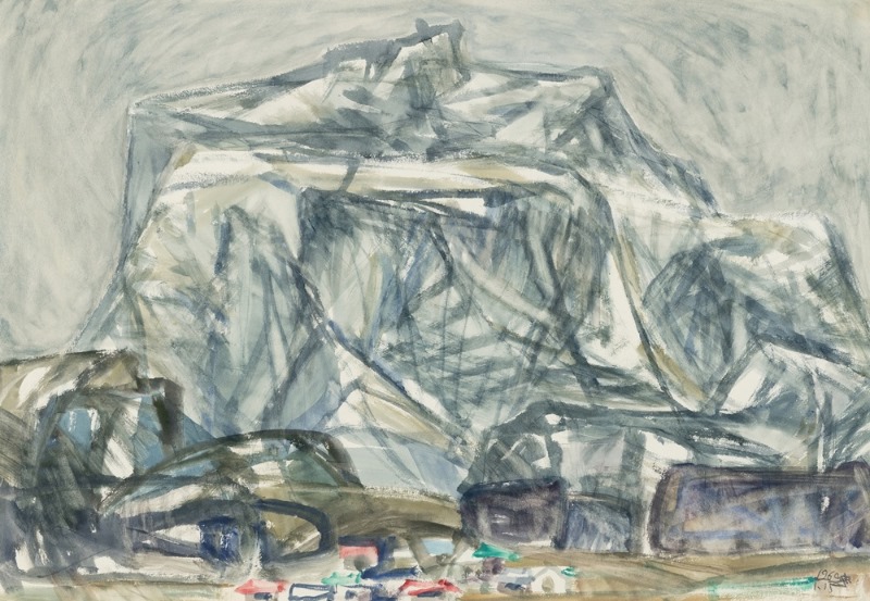 배동신,무등산,1960,종이에수채.54x79cm,광주시립미술관소장.jpg