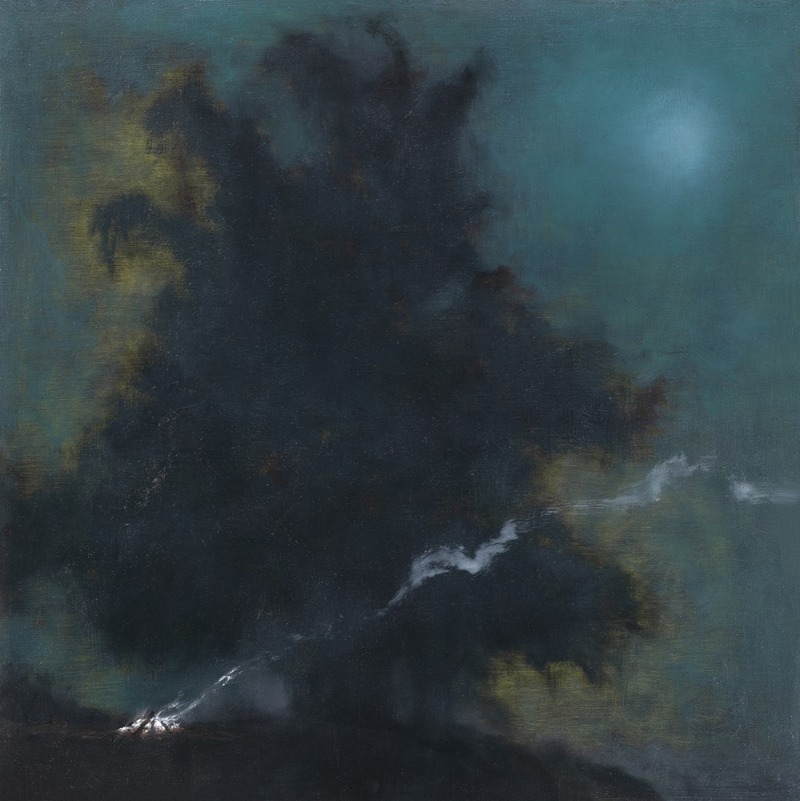 숲 속의 왕-잔멸 殘滅 65.0x65.0cm oil on canvas 2023.jpg