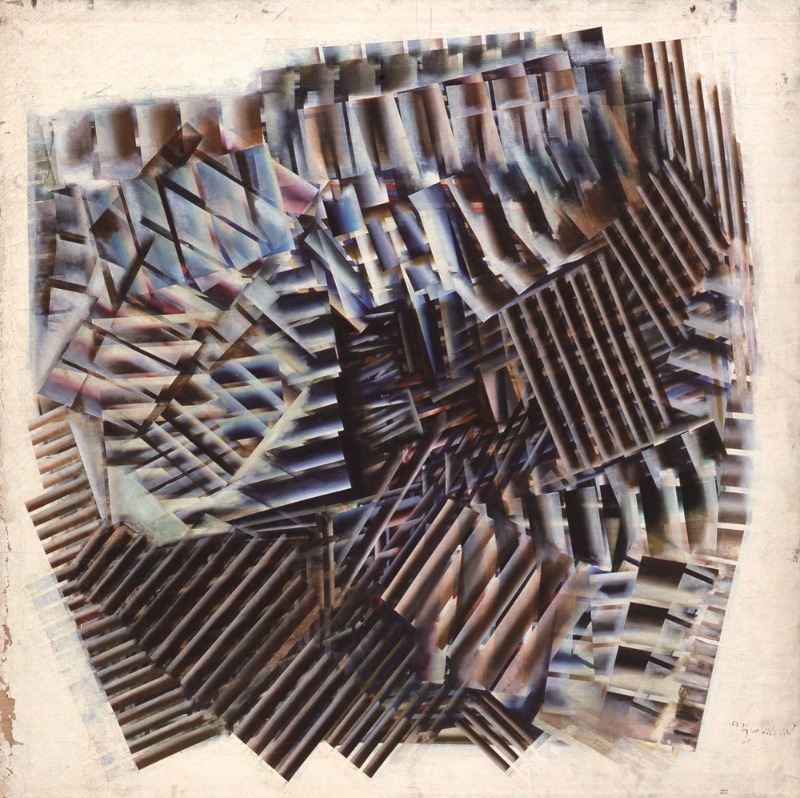 우제길.Rhytm71-3A.1971.캔버스에유채.145.5x145.5cm.jpg