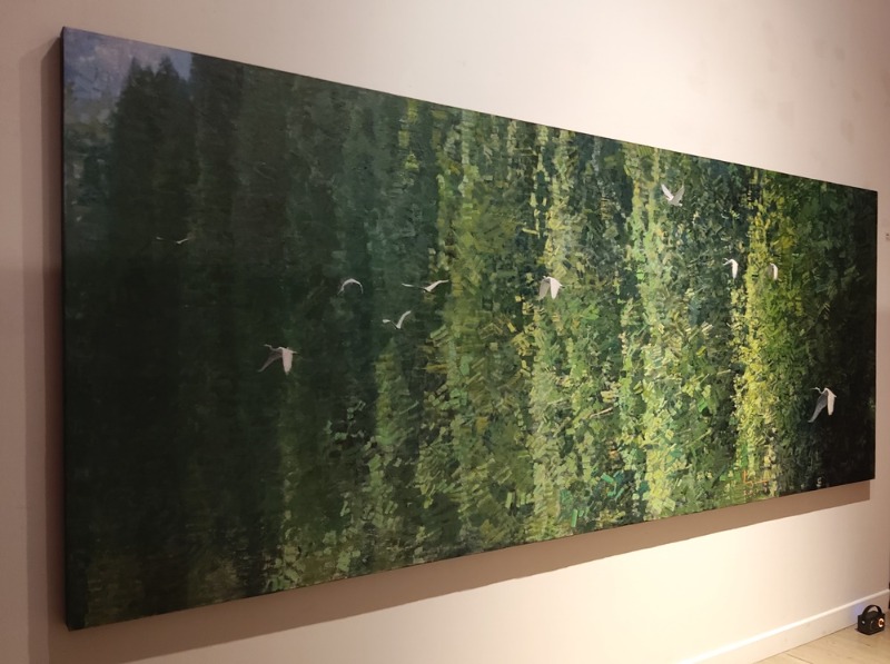 이석중,2017,삶-동행, oil on canvas, 300x120cm.jpg