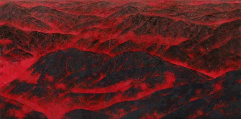 조정태, 신 천하도,2014,192 X336cm, Mixed media.jpg