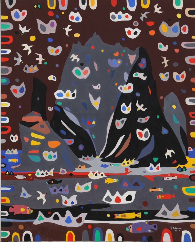 독도에 이는 바람과 구름, 162x90cm, 캔버스에 유채, 1996 (2).jpg