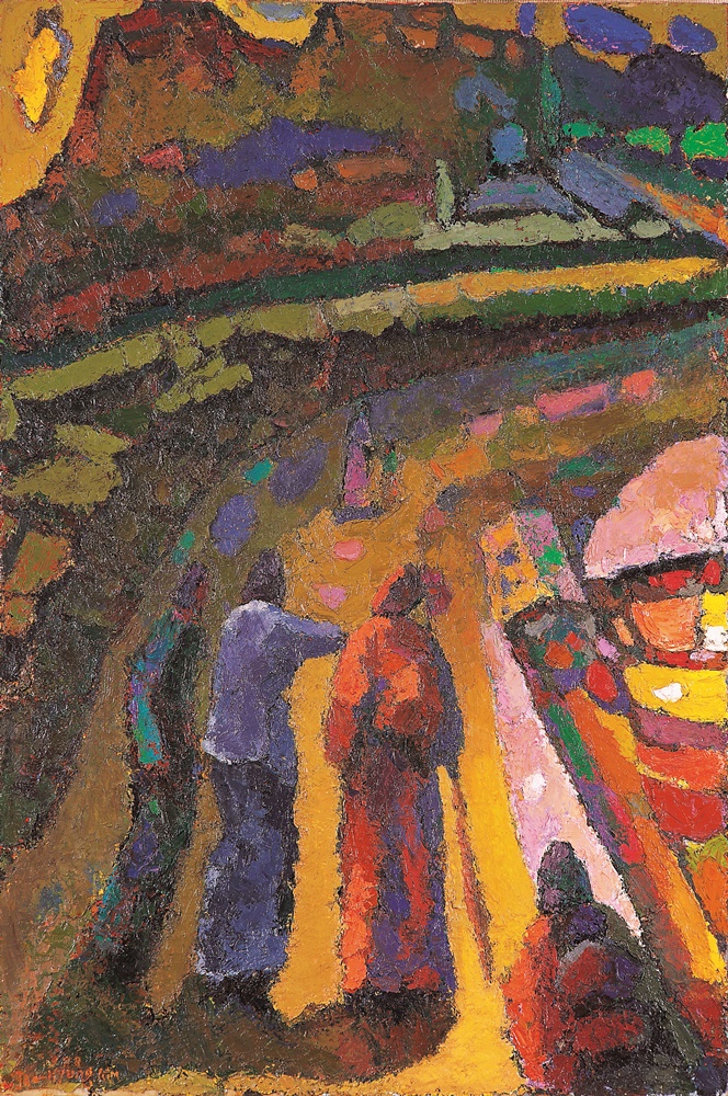 015엠마우스의 그리스도 145.5x97cm 1989.jpg