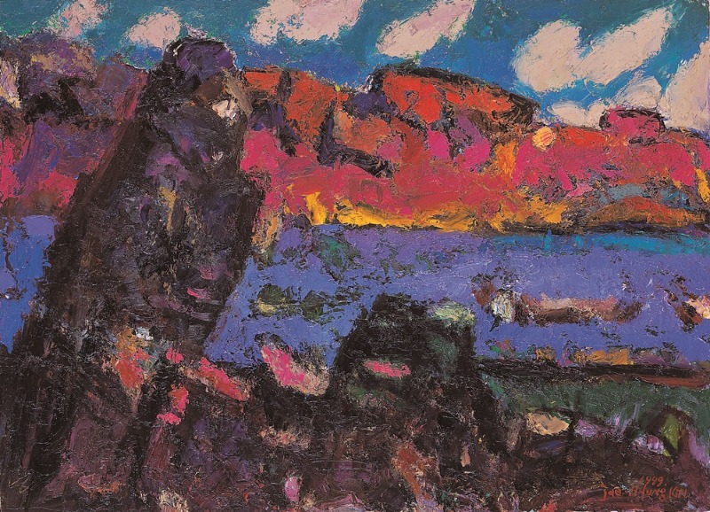 07강 노을 53x72.7cm 1994.jpg
