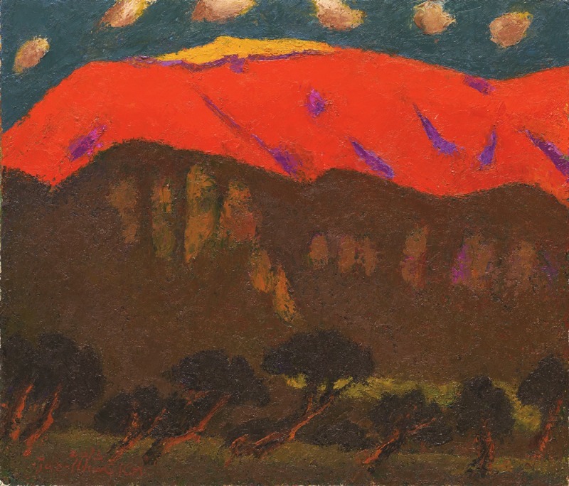 15무등산 석양  53x45.5cm 2013.jpg