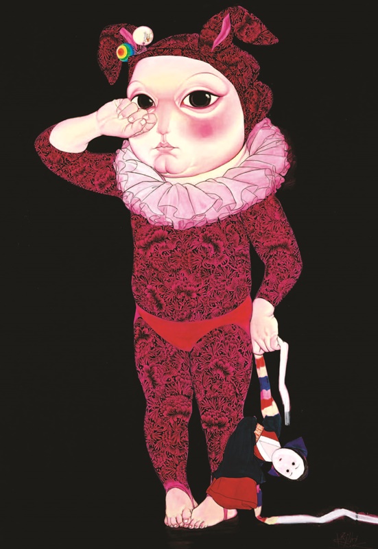 전현숙 <잠시 슬프다>, 2011, 캔버스에 아크릴, 116.7x81cm