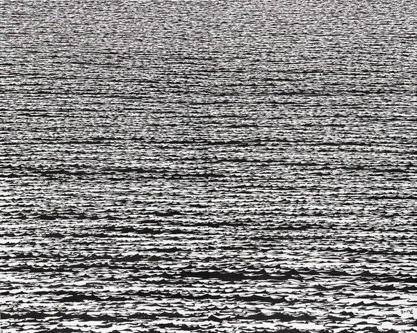 방의걸 <해맞이>, 2023, 한지에 먹, 231x263cm