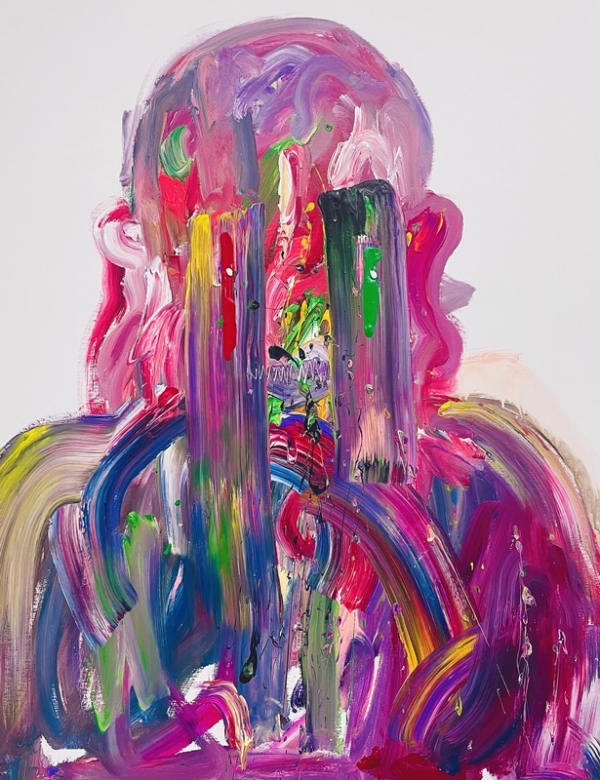 김성결 &lt;self portrait&gt;, 2024, 캔버스에 유채, 116.8x91.1cm