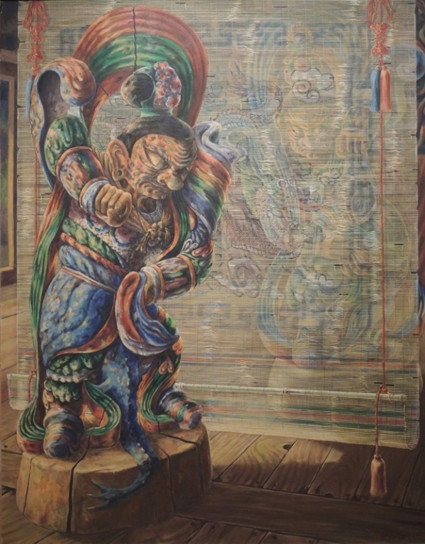 이강하 &lt;맥 脈&gt;, 1981, 캔버스에 유채, 145.5x112cm