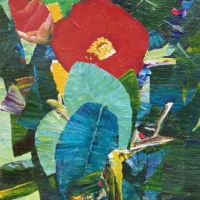 강종열 <동백>, 2023, 캔버스에 아크릴, 90.9x60.6cm