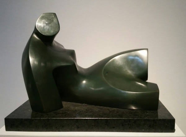 박양선 &lt;누워있는 토르소&gt;, 1997, 브론즈, 50x30x30cm