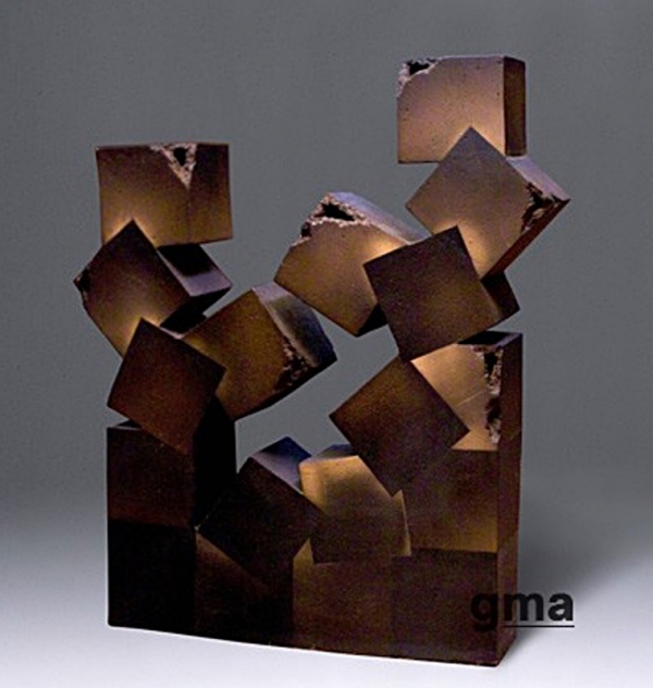 서경석 &lt;도시이미지&gt;, 1989, 도자, 78.5x68x13.5cm, 광주시립미술관 소장