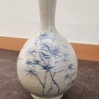 김영설, 청화죽문 백자병, 2021